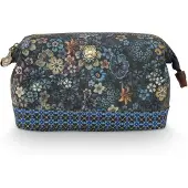 Pip studio Toilettas Cosmetic Purse Medium Tutti i Fiori Blue