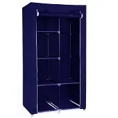 Herzberg HG-8010 Opberggarderobe Klein - Blauw