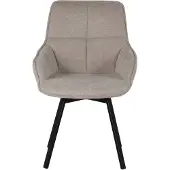 Giga Meubel Stoel Shannon Beige Draaibaar
