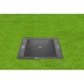 Akrobat Flat to the ground Trampoline Rechthoekig Primus Antraciet 380x250 cm