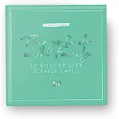 Gift Republic Scratch Cards Family - Groen / 11.7 x 11.7 x 4 cm / Karton