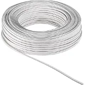 Goobay Luidspreker kabel - Op rol - wit