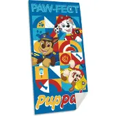 K-KIDS Paw Patrol strand/badlaken - 70 x 140 cm - katoen - voor kinderen - Strandlakens