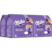 Saeco Milka Koffiepads - Warme Chocolademelk - 4 x 8 pads