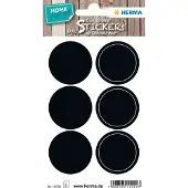 Herma 15092 HOME krijtbord etiketten cirkels - 4 stuks