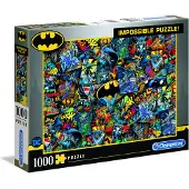 Clementoni - Puzzel 1000 Stukjes - Impossible Batman - Puzzel Voor Volwassenen en Kinderen - 14-99 jaar - 39575