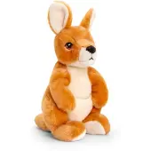Keel Toys Pluche knuffel dier wallaby kangoeroe 27 cm - Knuffeldier
