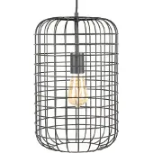 Present Time Solido hanglamp 1-lichts zwart