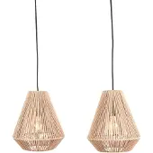 Label51 - Hanglamp Ibiza - Beige - 33x80x150cm