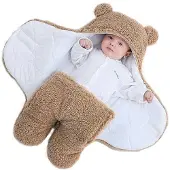 Unique living Baby Slaapzak Teddy Beige Onesize