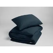 Yumeko Dekbedovertrek set Percal Katoen 140x220 Blauw - Eco, Bio & Fairtrade