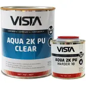 Vista Aqua 2K PU Clear Mat | Blanke Lak 1 KG