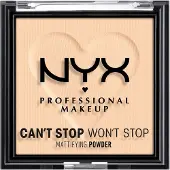 Nyx Facial make-up Powder Can't Stop Won't Stop Mattifying Powder 02 Light