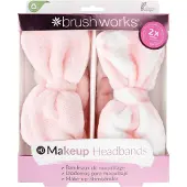 Brushworks Make-uphoofdbanden (Verpakking met 2 Stuks)
