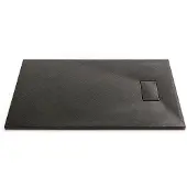 Badstuber SMC douchebak 100x80cm zwart