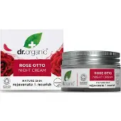 Dr Organic 1+1 gratis | Dr. Organic Roos Nachtcrème - 50ml