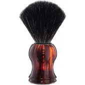 NOM GUSTAV Shaving Brush Black Fibre Havanna