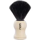NOM GUSTAV Shaving Brush Black Fibre Creme