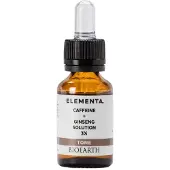 Bioearth Elementa Tone Caffeine + Ginseng Solution 3% 15 ml Vloeistof