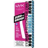 Nyx Zero To Brow Wenkbrauwsjabloon 1 st Nr. 02 - Thick Brow