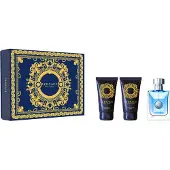 Versace Pour Homme, eau de toilette, 50 ml + Aftershave balsem, 50 ml + Douchegel, 50 ml