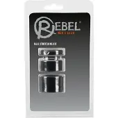 Rebel – Balzak Stretching Uitrusting 3 Delig Intensivering Orgasme en Heerlijk Gestrekt Gevoel – Zwart