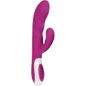 Javida - clitorisstimulator vibrator - verwarmend - siliconen roze
