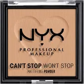 Nyx Facial make-up Powder Can't Stop Won't Stop Mattifying Powder 06 Tan
