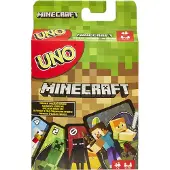 Mattel Jeu De Cartes UNO Minecraft