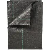 Nature - Gronddoek - 2 x 10m - 100 g/m² - zwart - anti-worteldoek
