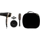 Remington Coffret cadeau Sèche-cheveux Salon Collection D6940GP 2100 W Noir et Doré