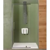 Lacus Nisdeur Pianosa Evo 2-Delig 75x200 Cm Chroom