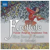 OUTHERE Ring Around Quartet & Consort - Frottole - Popular Songs of Renaissance Italy (CD)