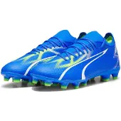 Puma Voetbalschoenen Ultra Match Fg-ag Blauw-wit Blauw