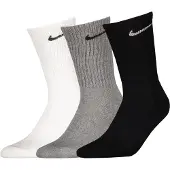 Nike Sportsokken grijs gemêleerd / zwart / wit