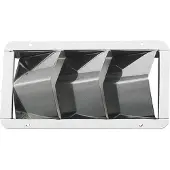 Talamex Ventilator Grill 3-inlets Grijs 205 x 114 mm
