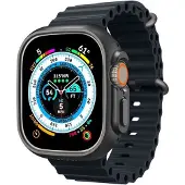 Spigen Thin Fit - Apple Watch Ultra 3/2/1 Hoesje - Bumper Case - Zwart