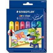 Staedtler Noris gelkrijt - 6 glitterkleuren