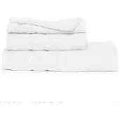 The One Towelling The One Bamboe handdoek 50x100 cm - Wit