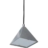 Ferm Living Hanglampe , Kare, dimbare, Metallic, Woonkamer, Roestvrij staal, Designer