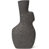 Ferm Living Yara Vaas Large | Dark Grey