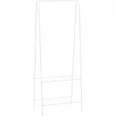 vidaXL Kledingrek 59x35x150 cm wit