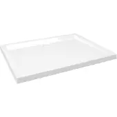 vidaXL Douchebak rechthoekig 80x100 cm ABS
