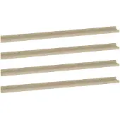 vidaXL Wandschappen 4 st 115x9x3 cm sonoma eikenkleurig