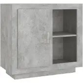vidaXL Dressoir, betonkleur, 80x40x75 cm