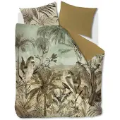 Beddinghouse Dekbedovertrek Banda Green Katoen-140 x 200 / 220 cm | 1-Persoons