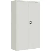 vidaXL Archiefkast 105x40x180 cm staal lichtgrijs