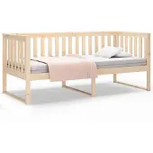 vidaXL Dagbed zonder matras, 100x200 cm, massief grenenhout
