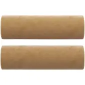 vidaXL Sierkussens 2 st 15x50 cm fluweel bruin
