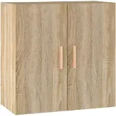 vidaXL Wandkast 60x30x60 cm bewerkt hout sonoma eikenkleurig